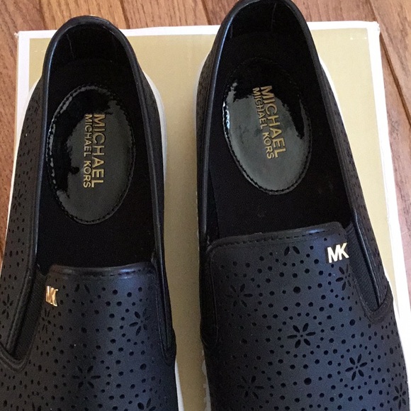 Michael kors Kane perforated SLip-on sneakers - Picture 4 of 9